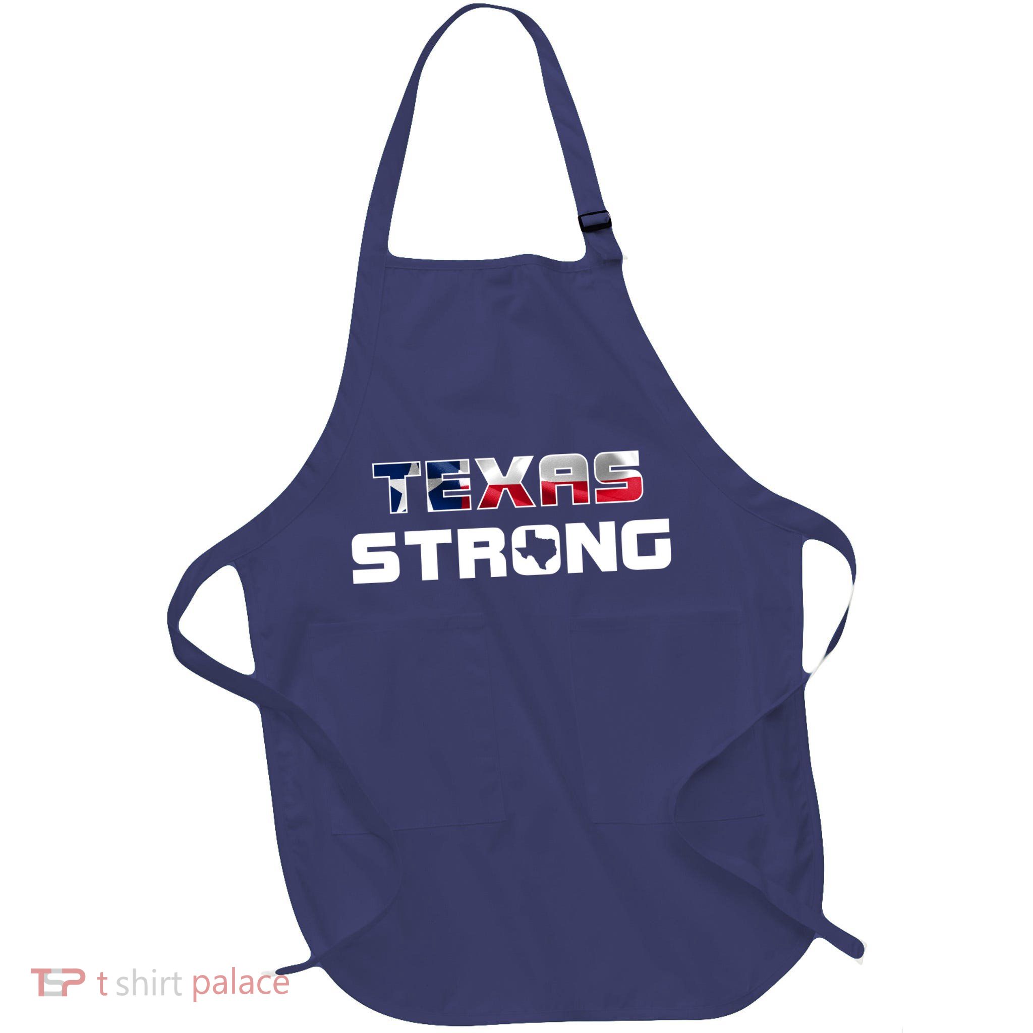 Texas Strong State Flag Logo Apron