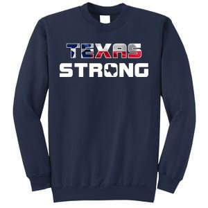 Texas Strong State Flag Logo Sweatshirt