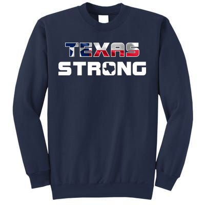 Texas Strong State Flag Logo Sweatshirt