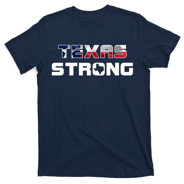 Texas Strong State Flag Logo T-Shirt