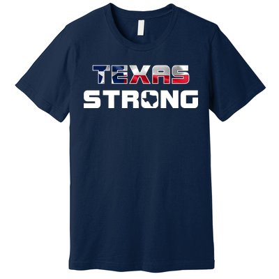 Texas Strong State Flag Logo Premium T-Shirt