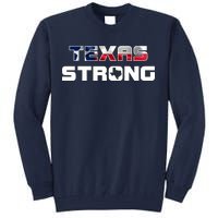 Texas Strong State Flag Logo Tall Sweatshirt