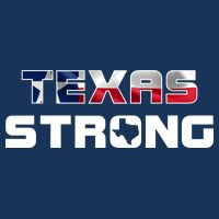 Texas Strong State Flag Logo Baby Bodysuit