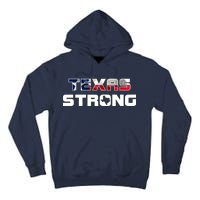 Texas Strong State Flag Logo Tall Hoodie