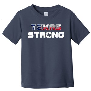 Texas Strong State Flag Logo Toddler T-Shirt