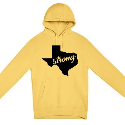 Texas Strong State Logo Premium Pullover Hoodie