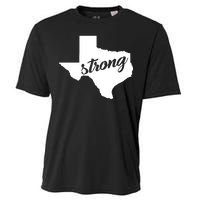 Texas Strong State Logo Cooling Performance Crew T-Shirt