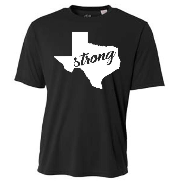 Texas Strong State Logo Cooling Performance Crew T-Shirt