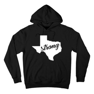 Texas Strong State Logo Hoodie