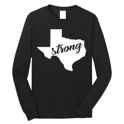 Texas Strong State Logo Long Sleeve Shirt