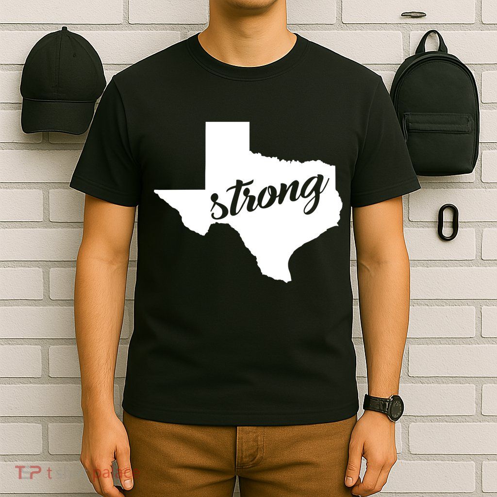 Texas Strong State Logo T-Shirt
