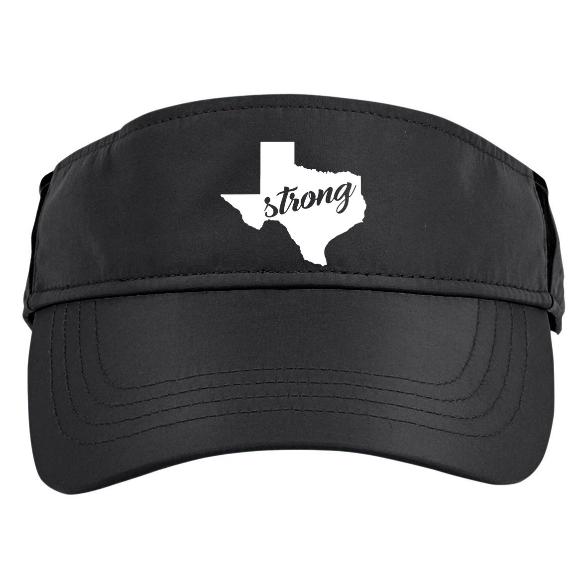 Texas Strong State Logo Adult Drive Performance Visor