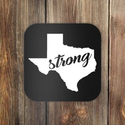 Texas Strong State Logo Coaster