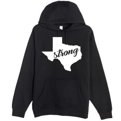 Texas Strong State Logo Premium Pullover Hoodie