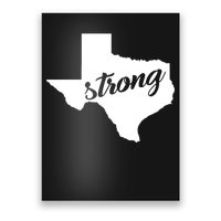 Texas Strong State Logo Poster