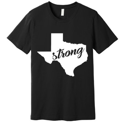 Texas Strong State Logo Premium T-Shirt