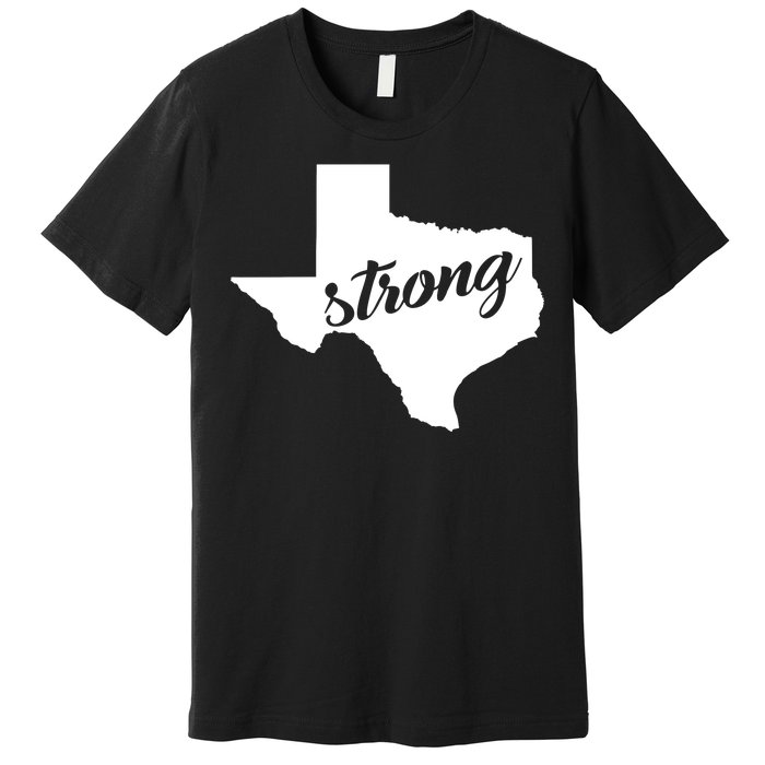 Texas Strong State Logo Premium T-Shirt