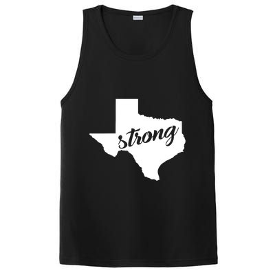 Texas Strong State Logo PosiCharge Competitor Tank