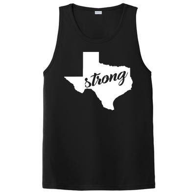 Texas Strong State Logo PosiCharge Competitor Tank