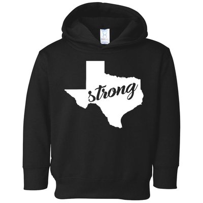 Texas Strong State Logo Toddler Hoodie