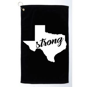 Texas Strong State Logo Platinum Collection Golf Towel