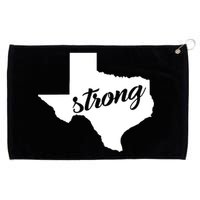 Texas Strong State Logo Grommeted Golf Towel