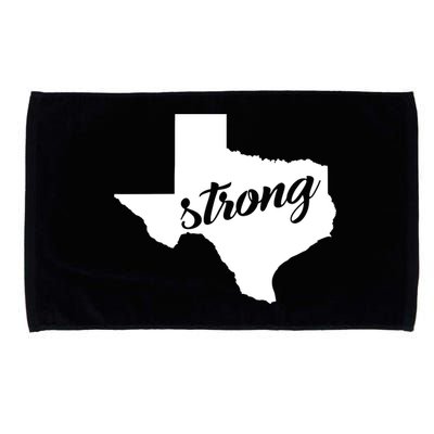 Texas Strong State Logo Microfiber Hand Towel