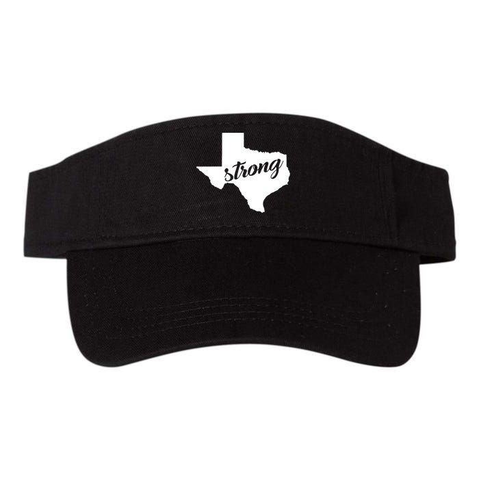 Texas Strong State Logo Valucap Bio-Washed Visor