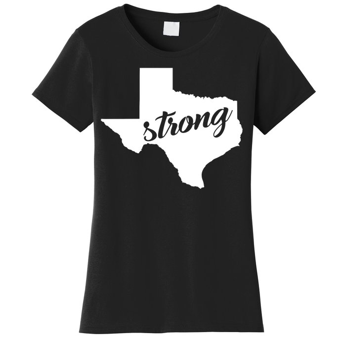 Texas Strong State Logo Women's T-Shirt