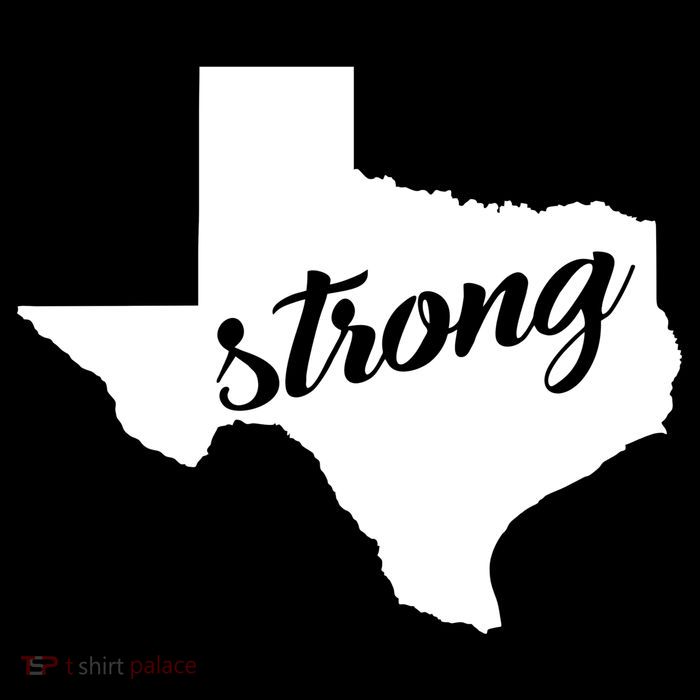 Texas Strong State Logo Women's V-Neck T-Shirt