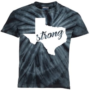 Texas Strong State Logo Kids Tie-Dye T-Shirt