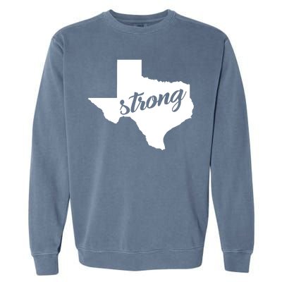 Texas Strong State Logo Garment-Dyed Sweatshirt