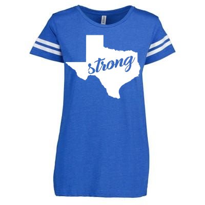 Texas Strong State Logo Enza Ladies Jersey Football T-Shirt