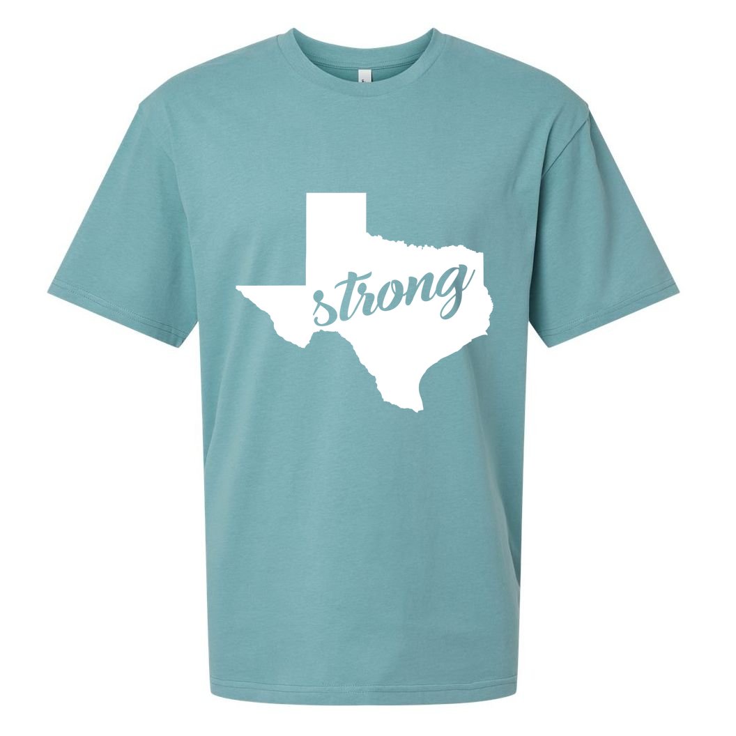 Texas Strong State Logo Sueded Cloud Jersey T-Shirt