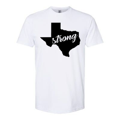 Texas Strong State Logo Softstyle CVC T-Shirt