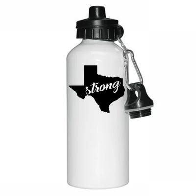 Texas Strong State Logo Aluminum Water Bottle