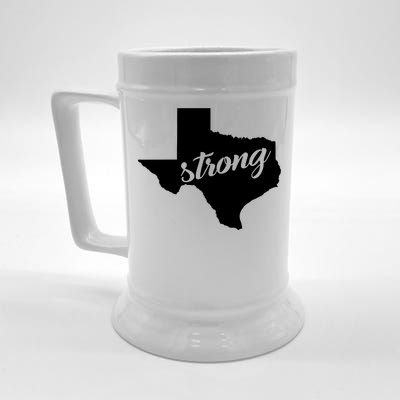 Texas Strong State Logo Beer Stein