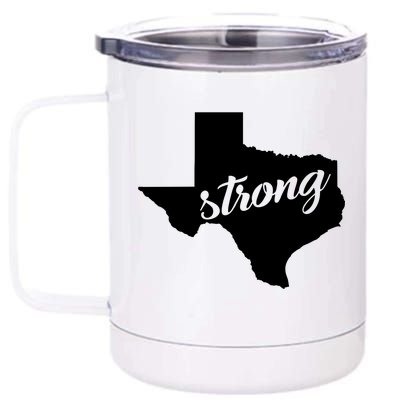 Texas Strong State Logo 12 oz Stainless Steel Tumbler Cup