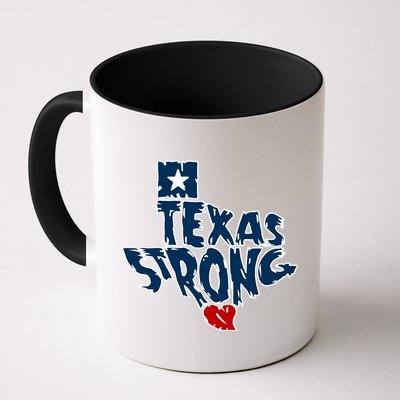 Texas Strong State Map Coffee Mug