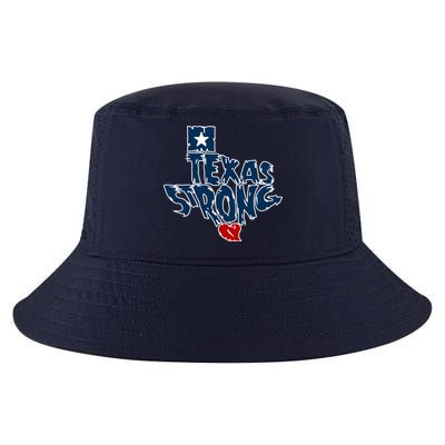 Texas Strong State Map Cool Comfort Performance Bucket Hat