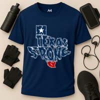 Texas Strong State Map Performance Shirt