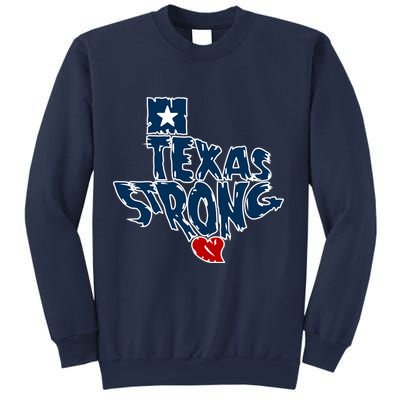 Texas Strong State Map Sweatshirt