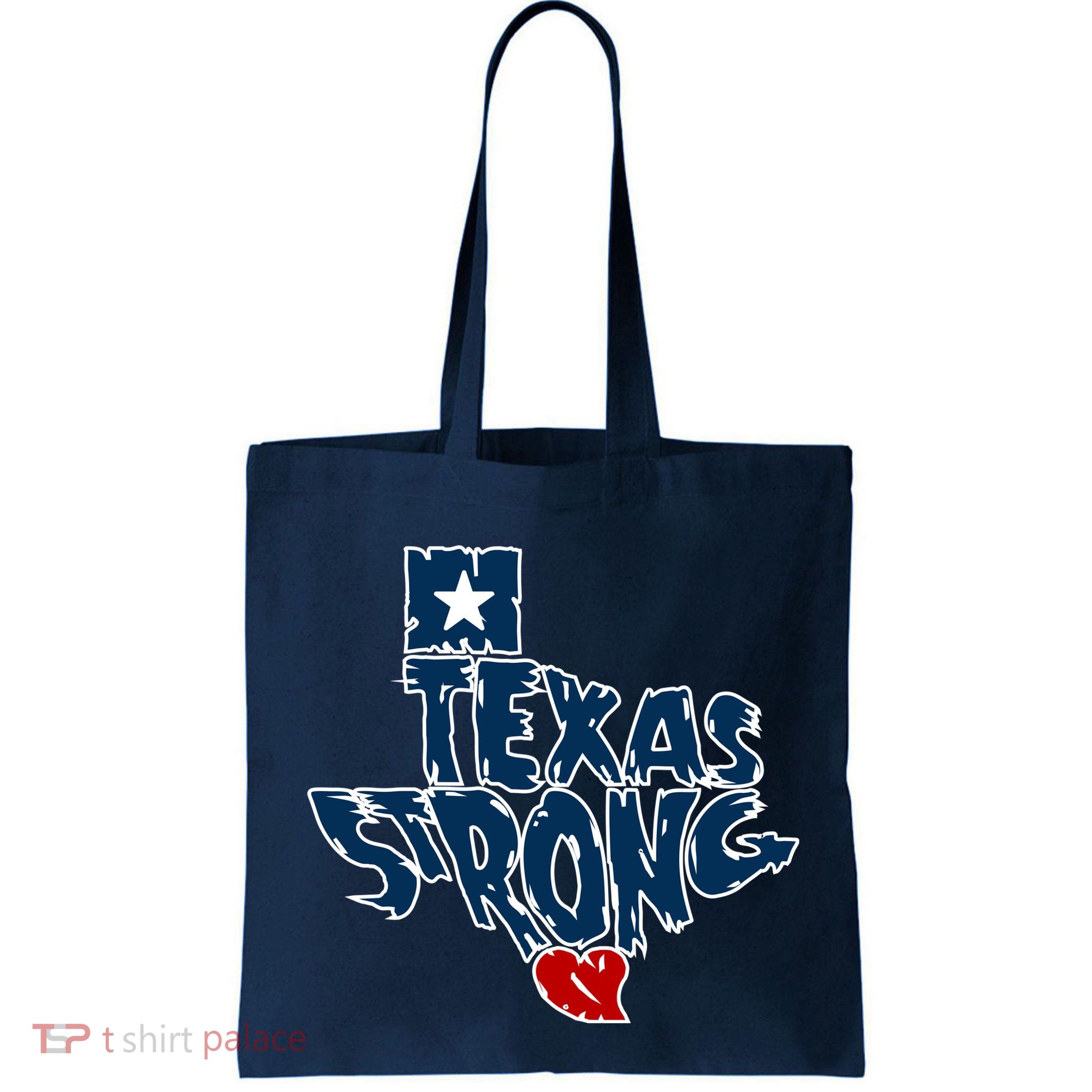 Texas Strong State Map Bag