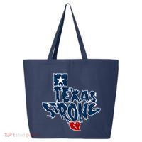 Texas Strong State Map 25L Jumbo Tote