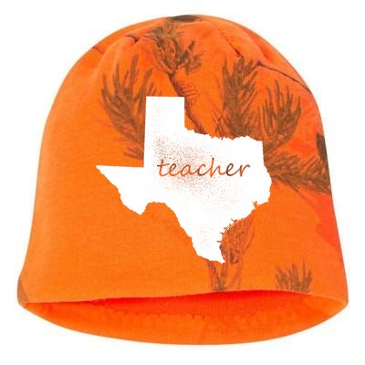 Texas Teacher Kati - Camo Knit Beanie