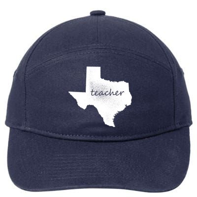 Texas Teacher 7-Panel Snapback Hat