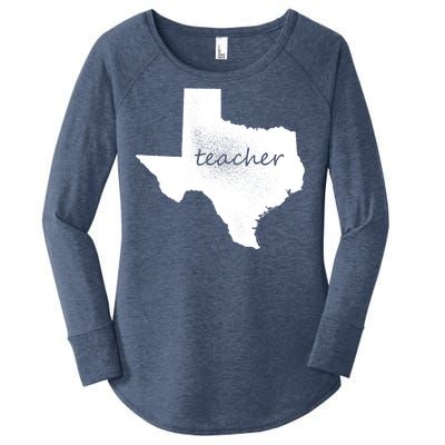 Texas Teacher Women's Perfect Tri Tunic Long Sleeve Shirt