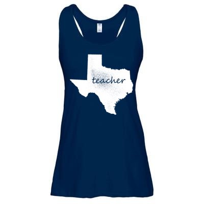 Texas Teacher Ladies Essential Flowy Tank