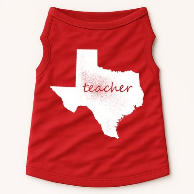 Texas Teacher Doggie Tank
