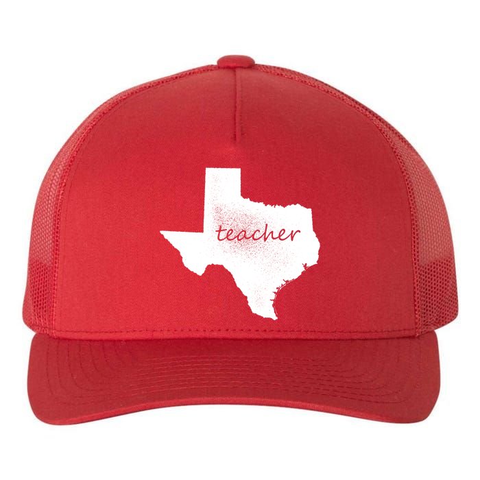 Texas Teacher Yupoong Adult 5-Panel Trucker Hat